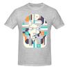 Funny Abstract Guitar Legend  Jimmy Hendrix Unisexs Printed TShirt Unisex T shirtSimple