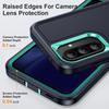 Чехол-броня 3 в 1 для защиты телефона Samsung Galaxy A16 A26 A36 A56 5G A06 A14 A54 A15 A17 с жесткой пластиковой рамкой и ТПУ задней крышкой