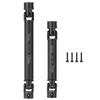 TRZX 2pcs Steel Drive Shafts Front and Rear Center Shafts Upgrade Parts for 1/18 Axle UTB18 Coupler 2wd RC Crawler Car