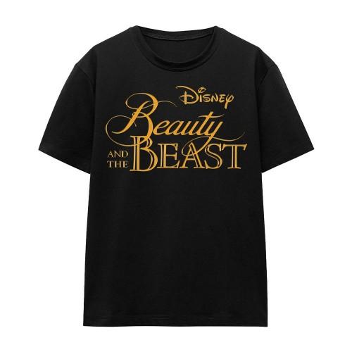 Beauty And The Beast Unisex Adult Logo T-Shirt