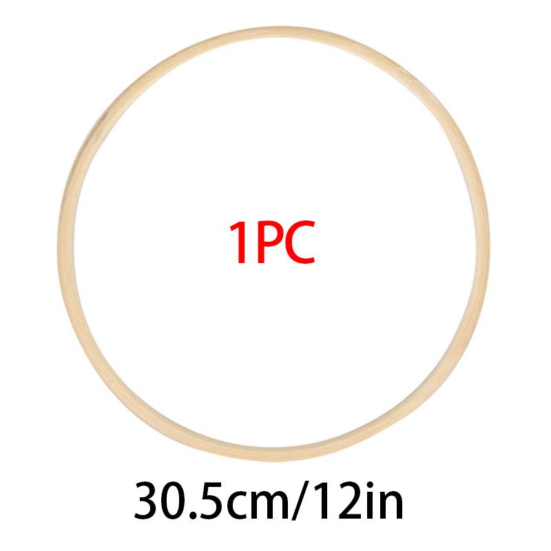 1/10PCS Wedding Accessories DIY Decoration Wall Decor Bamboo Circle Wedding Decor