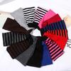 Girls Long Sleeve Knitted Wristband Arm Warmer Fingerless Long Gloves Handschoenen Elbow Mittens