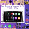 Android 14 для Toyota Sienna XL30 2009 2010 - 2014 Автомобильный Радио Мультимедиа Видео Плеер Навигация Стерео GPS Auto Carplay 8G+128GB