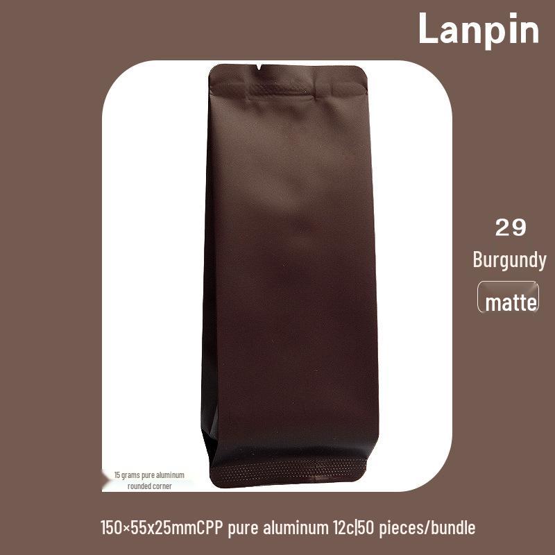 Премиальный алюминиевый фольгированный чайный пакетик для Яньча, черного чая, зеленого чая, корицы, Да Хун Пао