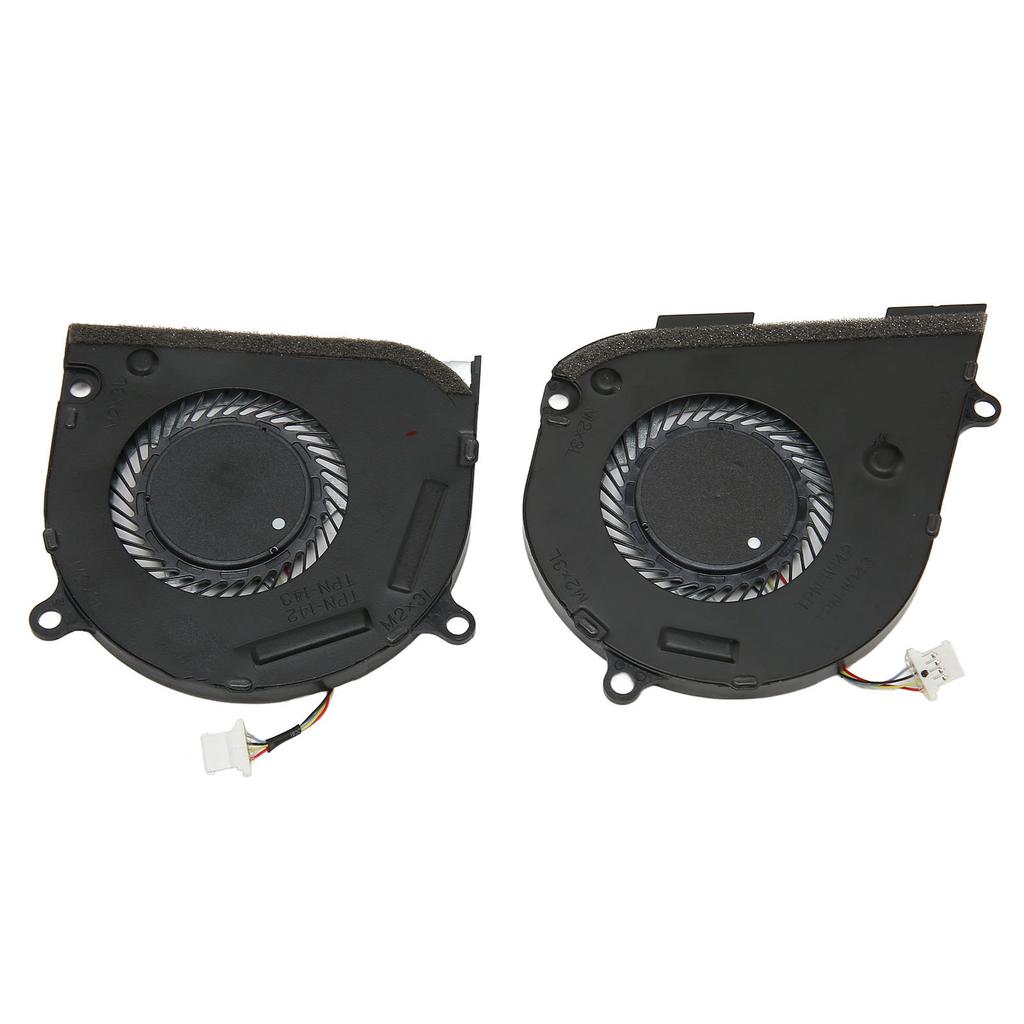 Laptop Cooling Fan 4 Pin Replacement Cooler Fan for HP ENVY X360 15 DS 15 DR 15M DS 15M DS0011DX CPU+GPU