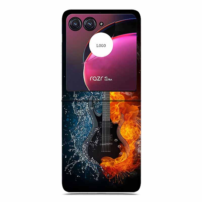 Чехол для телефона Motorola Razr 50 Ultra Case 50Ultra Прозрачный Пластик / ПК Жесткий Coque Для Moto Razr Plus 2024 Складной Чехол 6.9" Funda