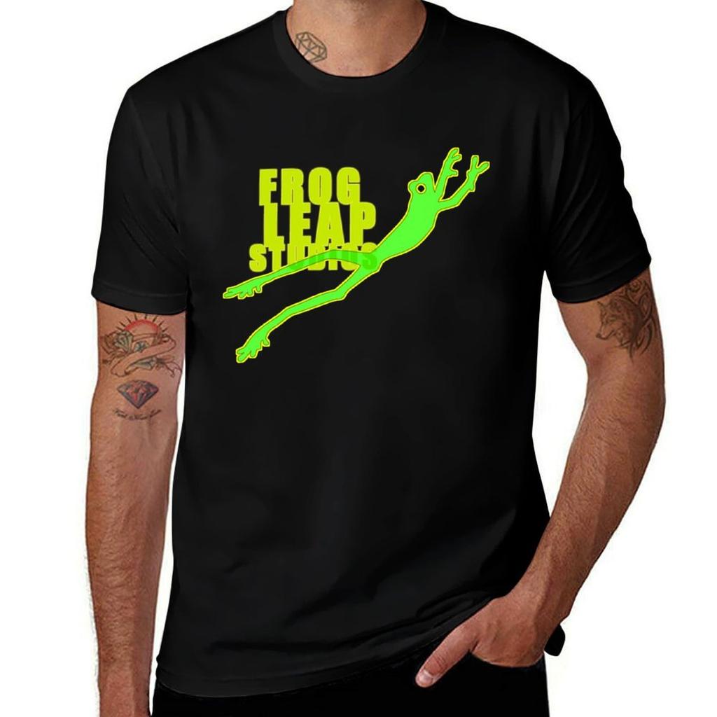 Fan Art Frog Leap Studios FLS Leo Moracchioli Green T-Shirt Man T Shirts High Quality Luxury Brand T Shirt Man Luxury T-Shirt