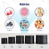 10pcs 5g 15g 20g 30g 50g Colorful Empty Cream Jar Cosmetic Containers Round Plastic Refillable Face Cream Box Travel Bottle Tool
