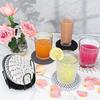 8/10 Pcs Cotton Rope Drink Coasters Round Hot Pads Mid Century Modern Dinner Plate Mat Set  Tabletop