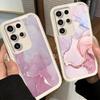 Чехол для телефона Samsung Galaxy S26 S25 Ultra S24 FE Золотой Гранитный Мраморный Рисунок Оболочка S23 Plus S22 + S21 S20 5G Мягкий Силикон Веселый