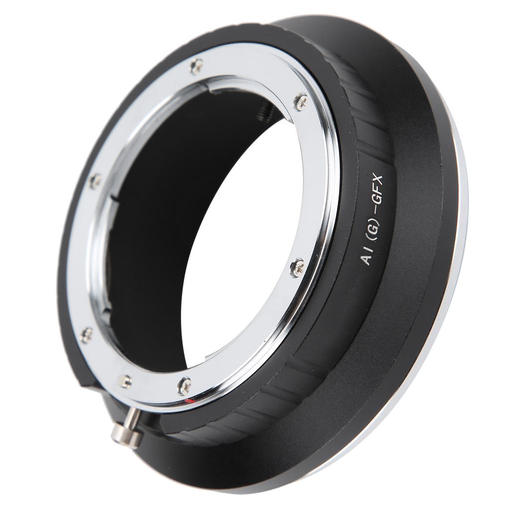 NEWYI AI(G)‑GFX Lens Adapter Converter Ring for Nikon AI Lens To for Fujifilm GFX Camera
