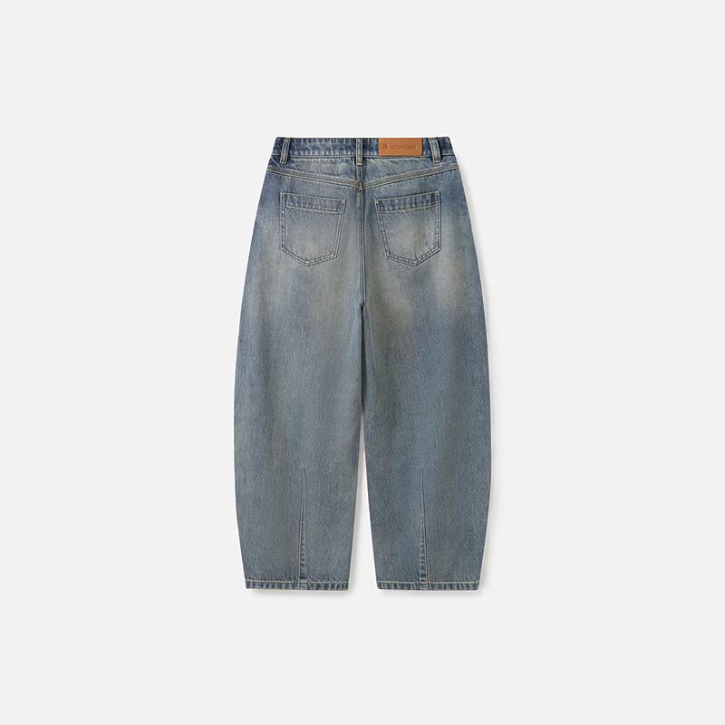 broadcast Женские модные джинсы свободного кроя в стиле ретро 'банан'