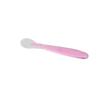 Baby Spoon Infant Feeding Hot Safety Silicone Toddler Utensil for Eating Training Rose Red