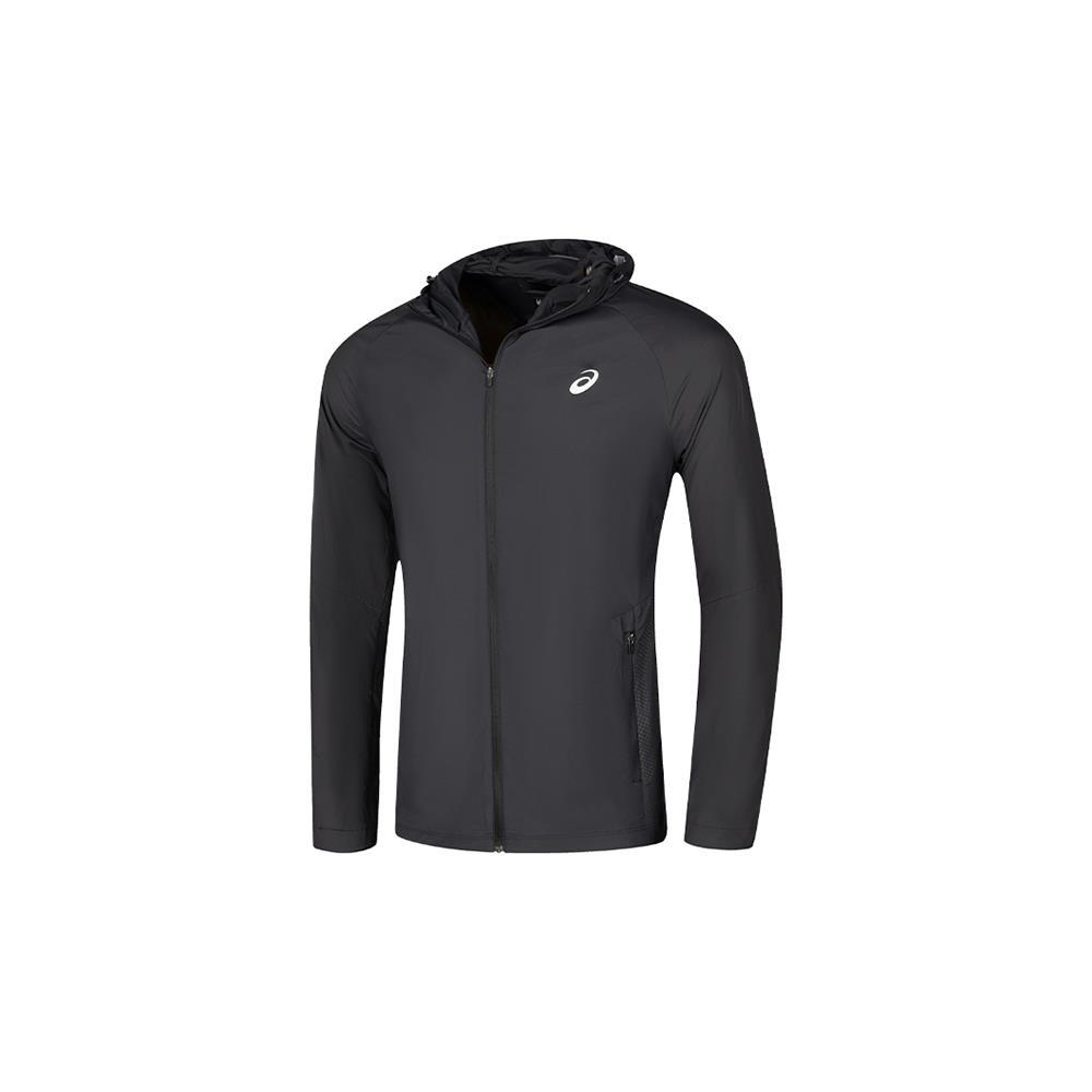 Asics Куртки Мужские Черные С Капюшоном Умеренные Другие 2011D194-001