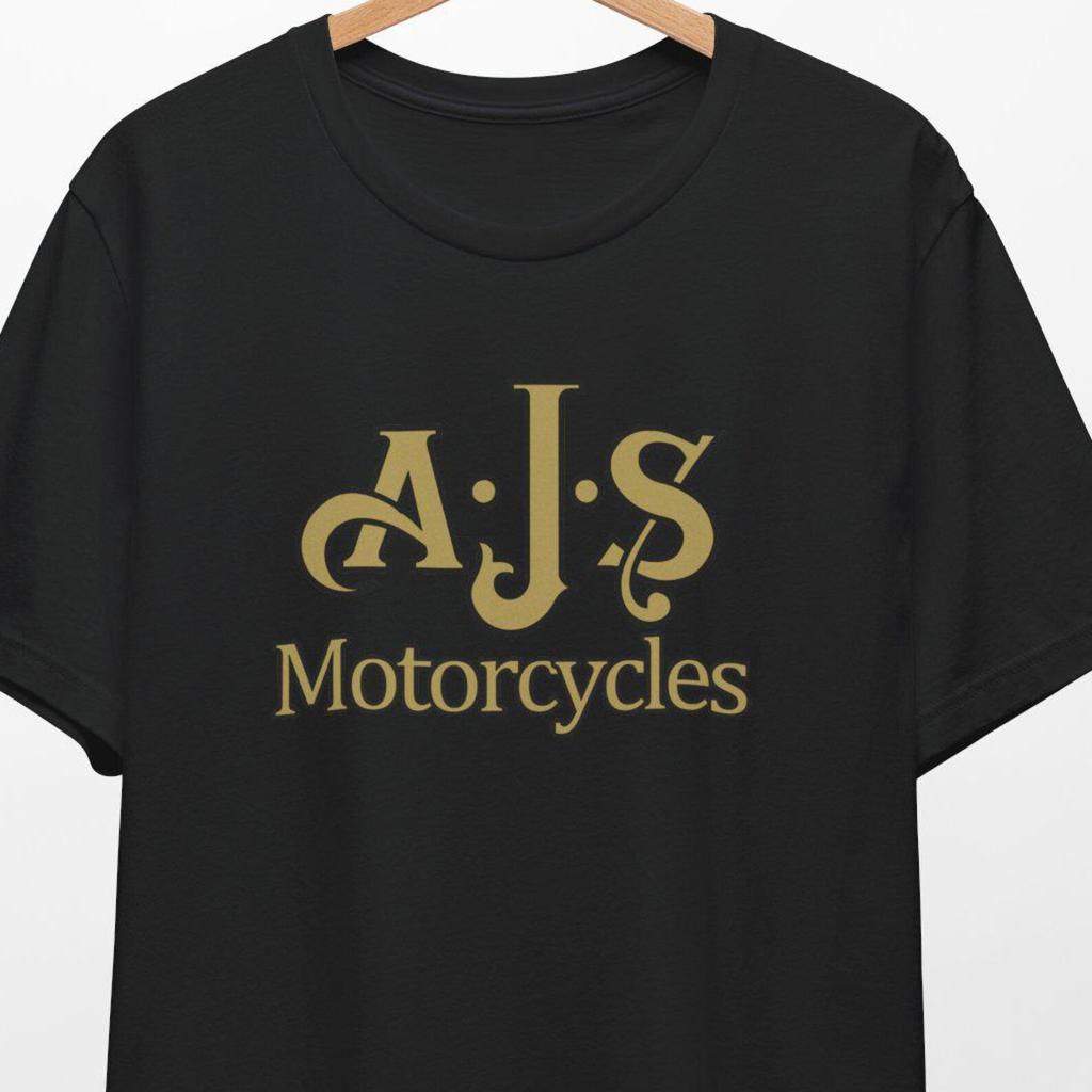 AJS Motorcycles t-Shirt and kids tshirt Defunct British Motorcycle Biker Wolverhampton