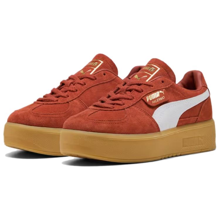 Puma Палермо Элевата Марс Красный Резина Женские Кроссовки 399348-03