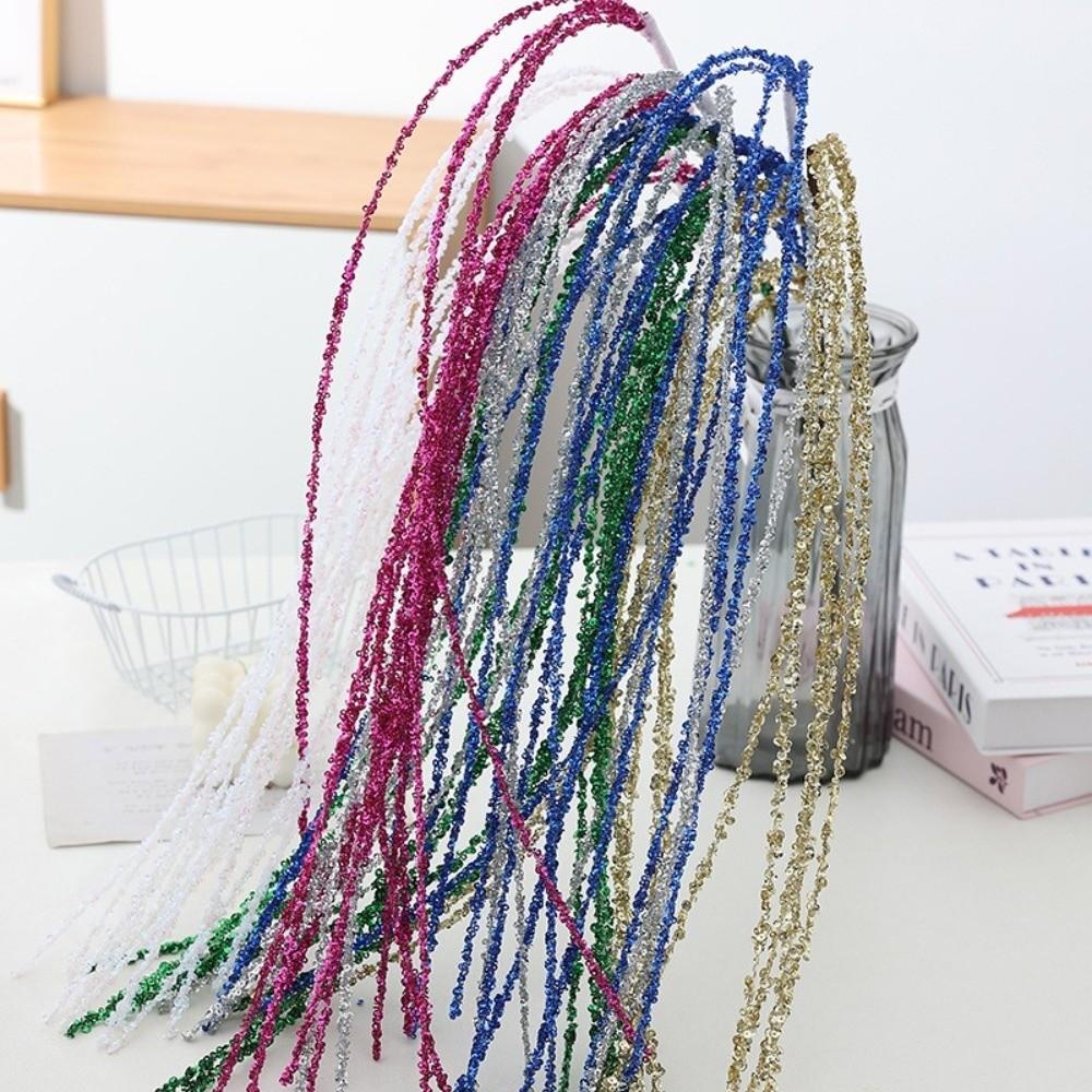 Sequin Glitter Artificial Plant Decoration Party Decoration Supplies Xmas Tree Decoration