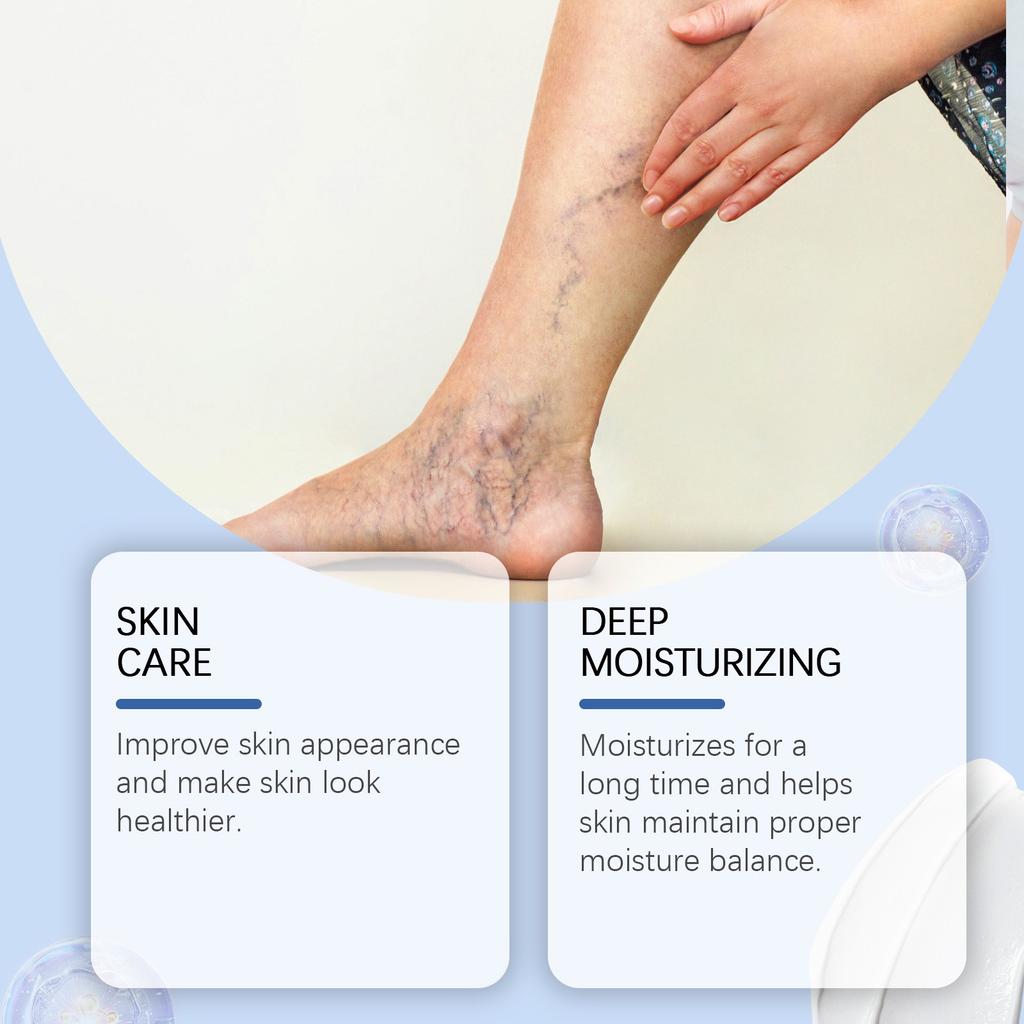 Успокаивающий крем для тела на основе трав Мягкий уход за дискомфортом в ногах Ежедневный массажный крем