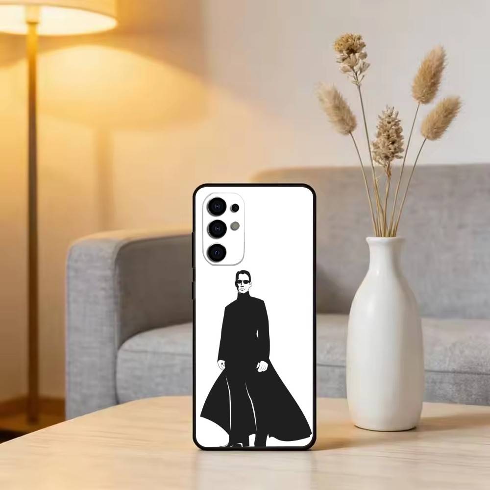 T-The M-Matrix Phone Case For Samsung S25,S24,S21,S22,S23,S30,Ultra,S20,Plus,Fe,Lite,Note,10,Black Cover