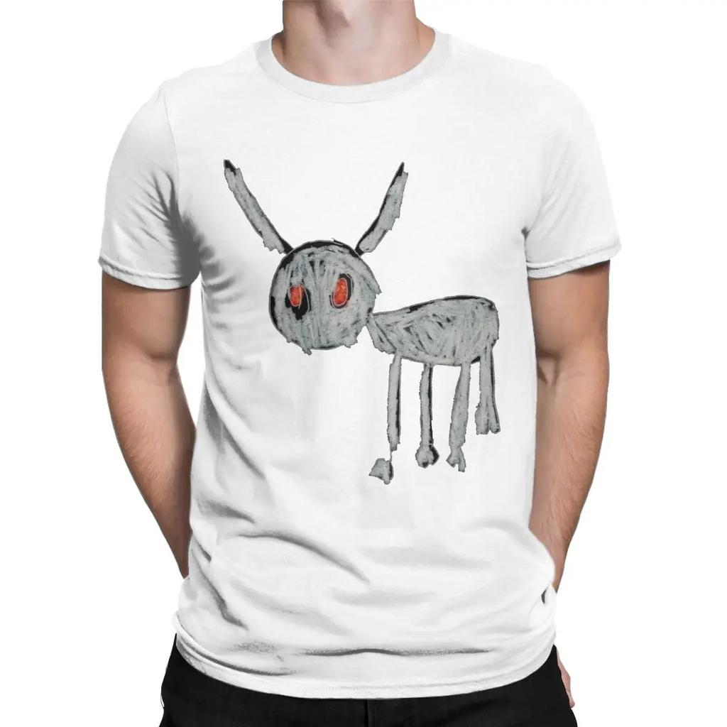 Drizzy Drake For All The Dogs T-Shirt Men Funny 100% Cotton Tees Round Collar Short Sleeve T Shirts Plus Size Clothes