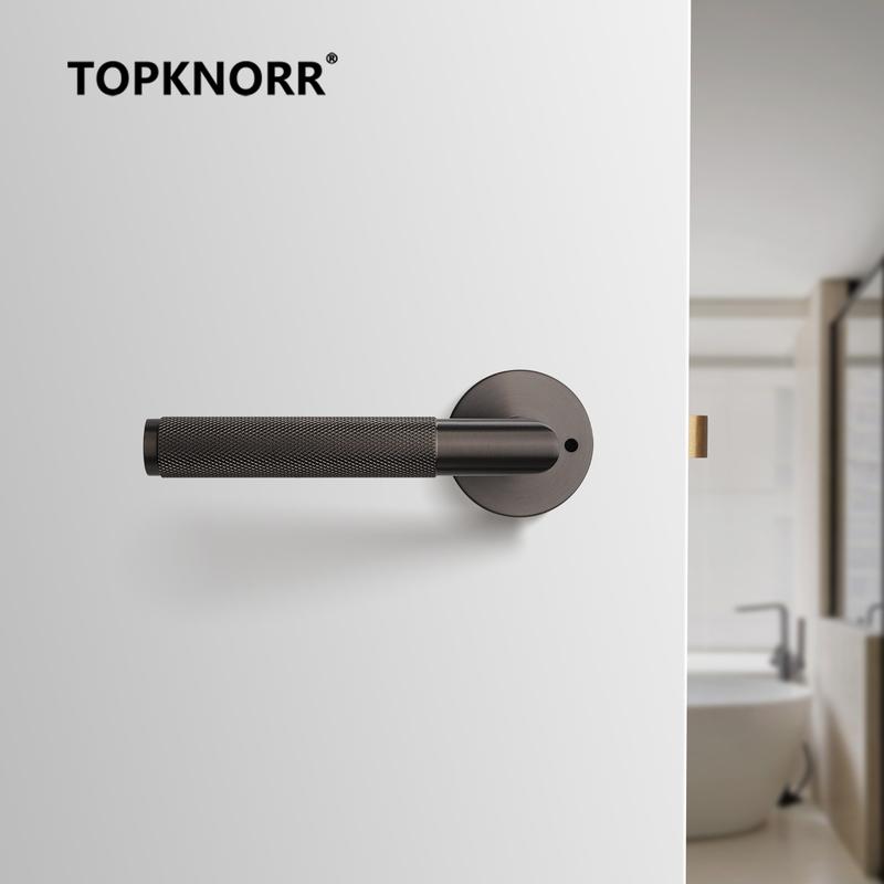 Bathroom Door Lock Indoor Bathroom 304 Stainless Steel Door Handle Wooden Door Bathroom Lock Privacy Door Lock Doorknob Bedroom