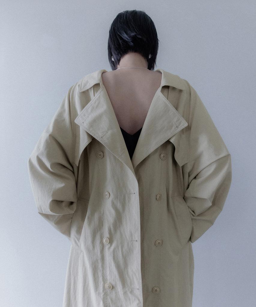 MEMUA Stance Oversized Trench Coat