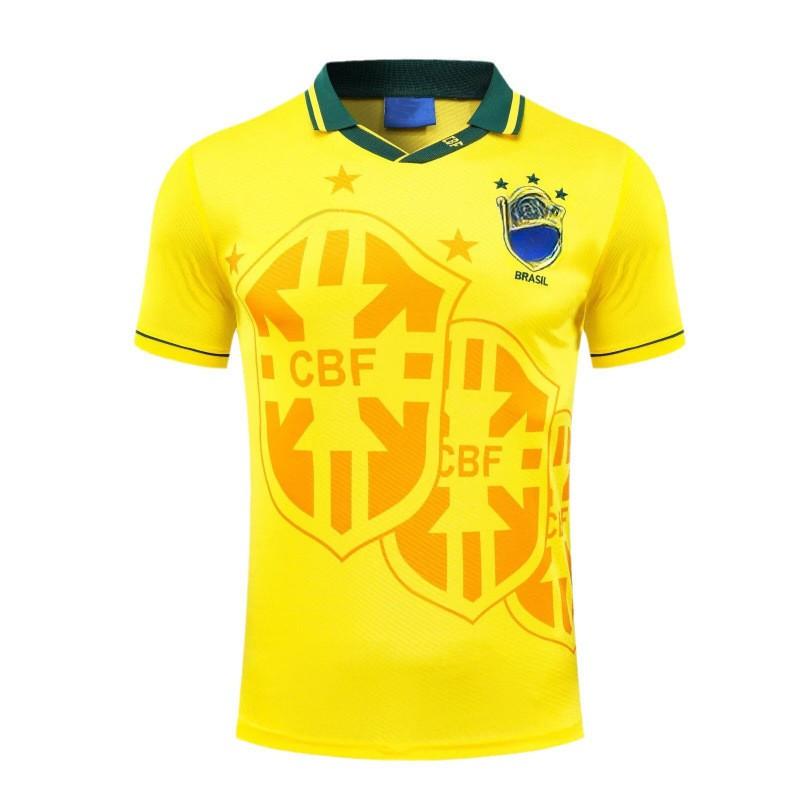 Brazil Retro National Team Football Jerseys Home Away Training World Cup Legend Sports