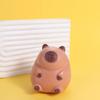 Мягкая игрушка-капибара, сжимаемая в мультяшном стиле, имитация животных, украшение в виде капибары, детский праздничный подарок