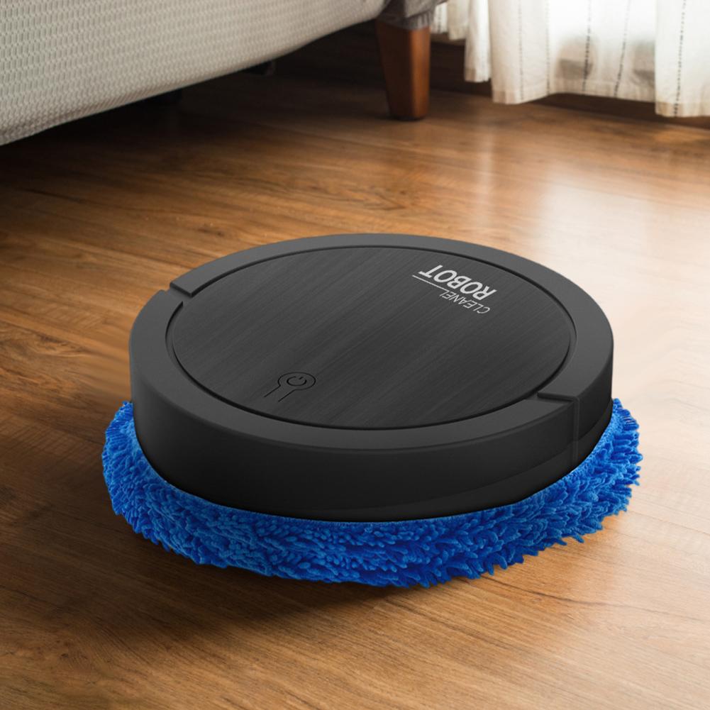 Домашняя швабра для мытья полов с зарядкой от USB, беспроводная машина для сухой и влажной уборки для ежедневной уборки шерсти домашних животных, грязных следов
