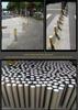 Stainless Steel Mobile and Fixed Warning Post Roadblock