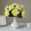 Yousheng 2 Pcs Artificial Chrysanthemum Stems Realistic Fake Chrysanthemum Faux Flower with Flexible Stem for Floral Arrangement Table Centerpiece