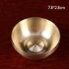 Медная тибетская чаша Ученики Будды для подношения воды Медитация Мини латунная чаша