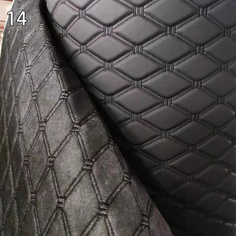 100x158см Искусственная кожа Ткань Пена Стеганый Мягкий для Автомобильного Интерьера Чехол на Сиденье Подушка для Дивана Износостойкий DIY