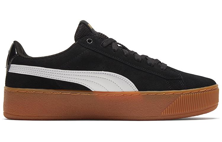 Women's Sneakers Puma Wmns Vikky Platform 'Black Gum'
