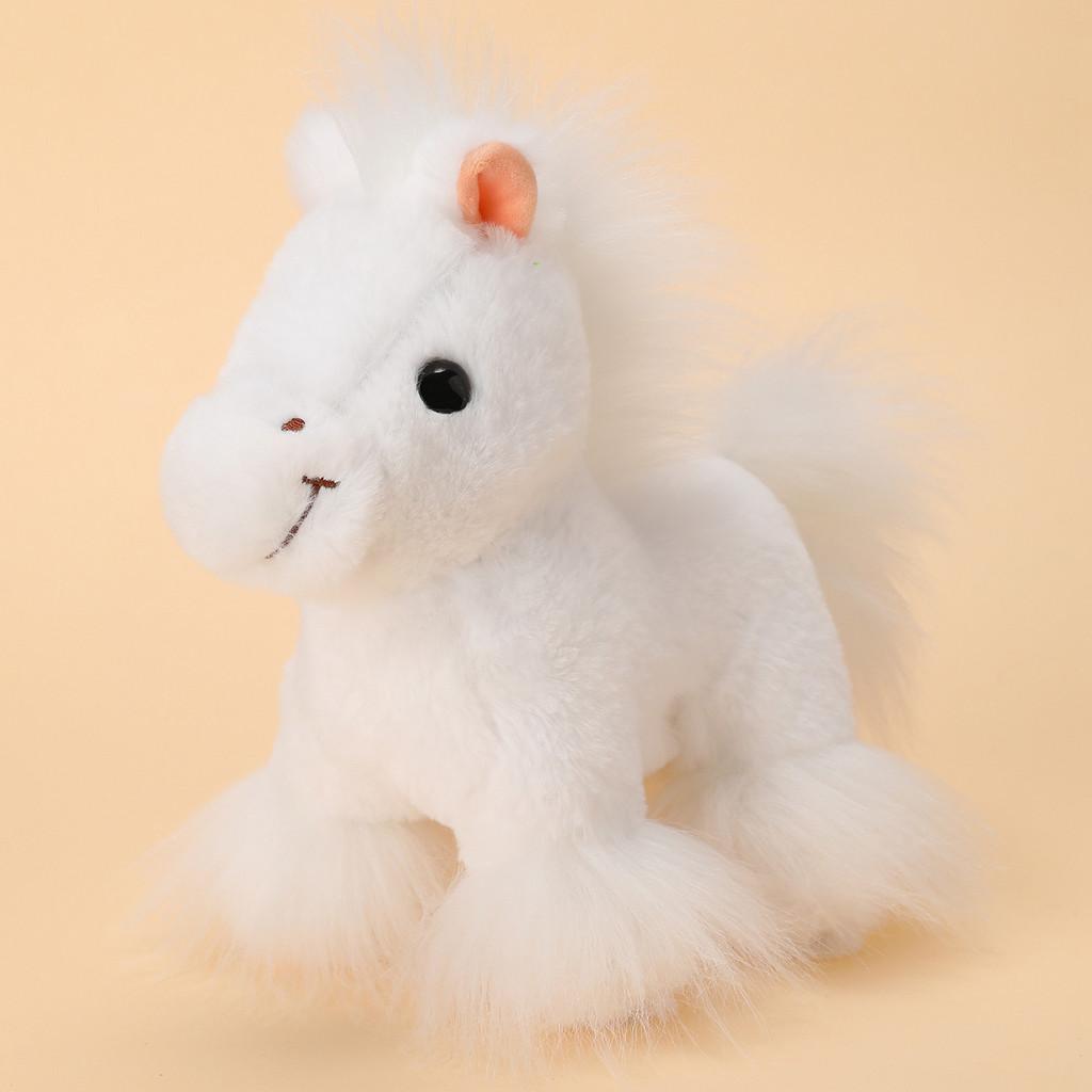Small Plush Pony Toy With Pp Cotton Filling For Animal Collectors And Gift Giving