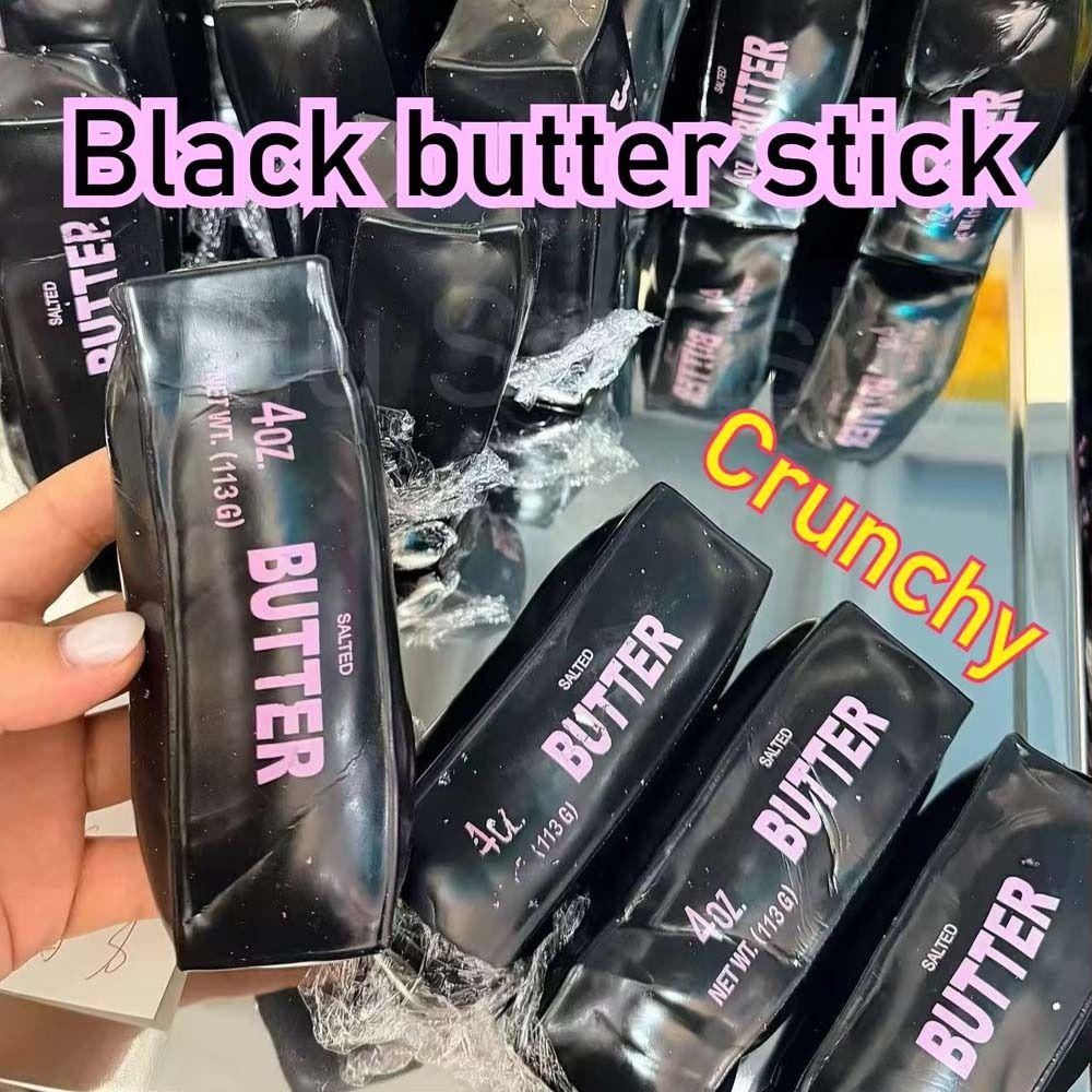 Hand Relax Crispy Butter Sticks Handmade Black Butter Sticks Boys Girls Crunchy Squeeze Toy Studen