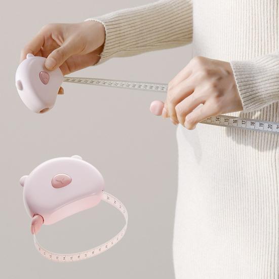 150 см мягкая выдвижная рулетка двусторонняя мини-кнопочная измерительная лента портной швейная ткань похудение тело измерительная линейка
