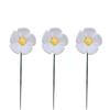 3pcs Colorful Bee Butterfly Water Dispenser Ceramic Bee Watering Station Artificial Flower  Office