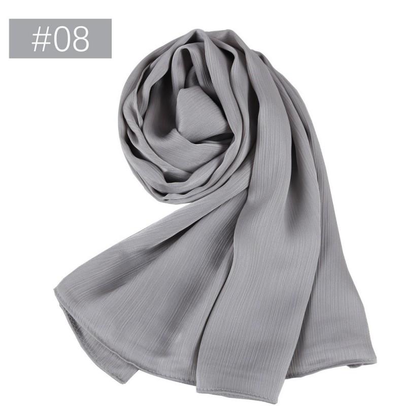 Lightweight Sun Shade Scarf Women UV Protection Beach Wrap 170x90cm Plain Weave Multi Color