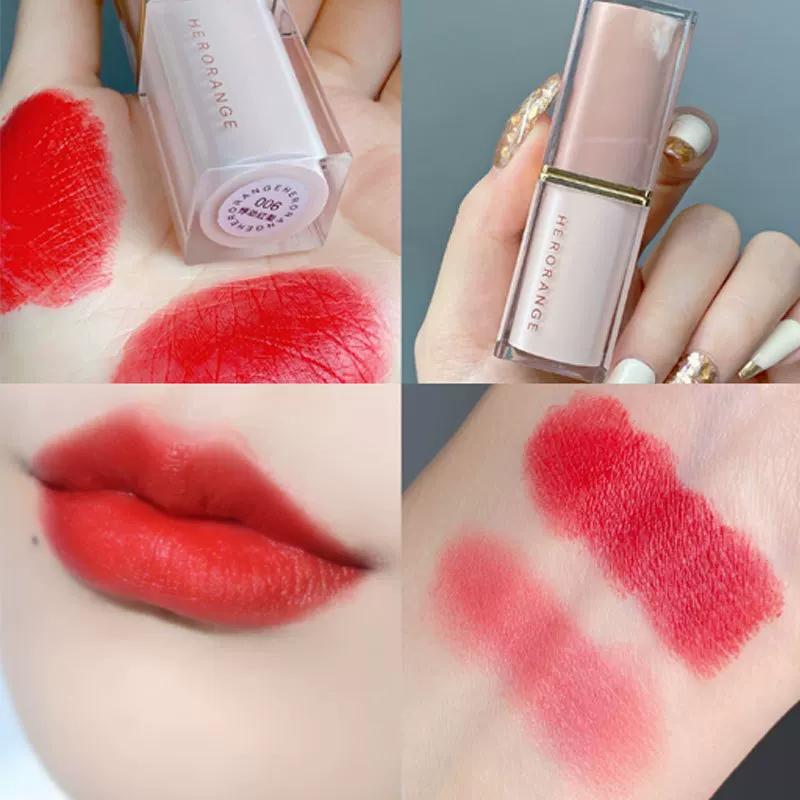 Perfect Finish Natural Look Cinnamon Milk Tea Color Matte Lipstick for Women 2025 New Matte Nude Color Series Natural