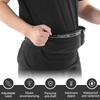 Sports Waist Bag Multifunction Outdoor Waterproof Largecapacity Belt Bag Running(Black   Size)