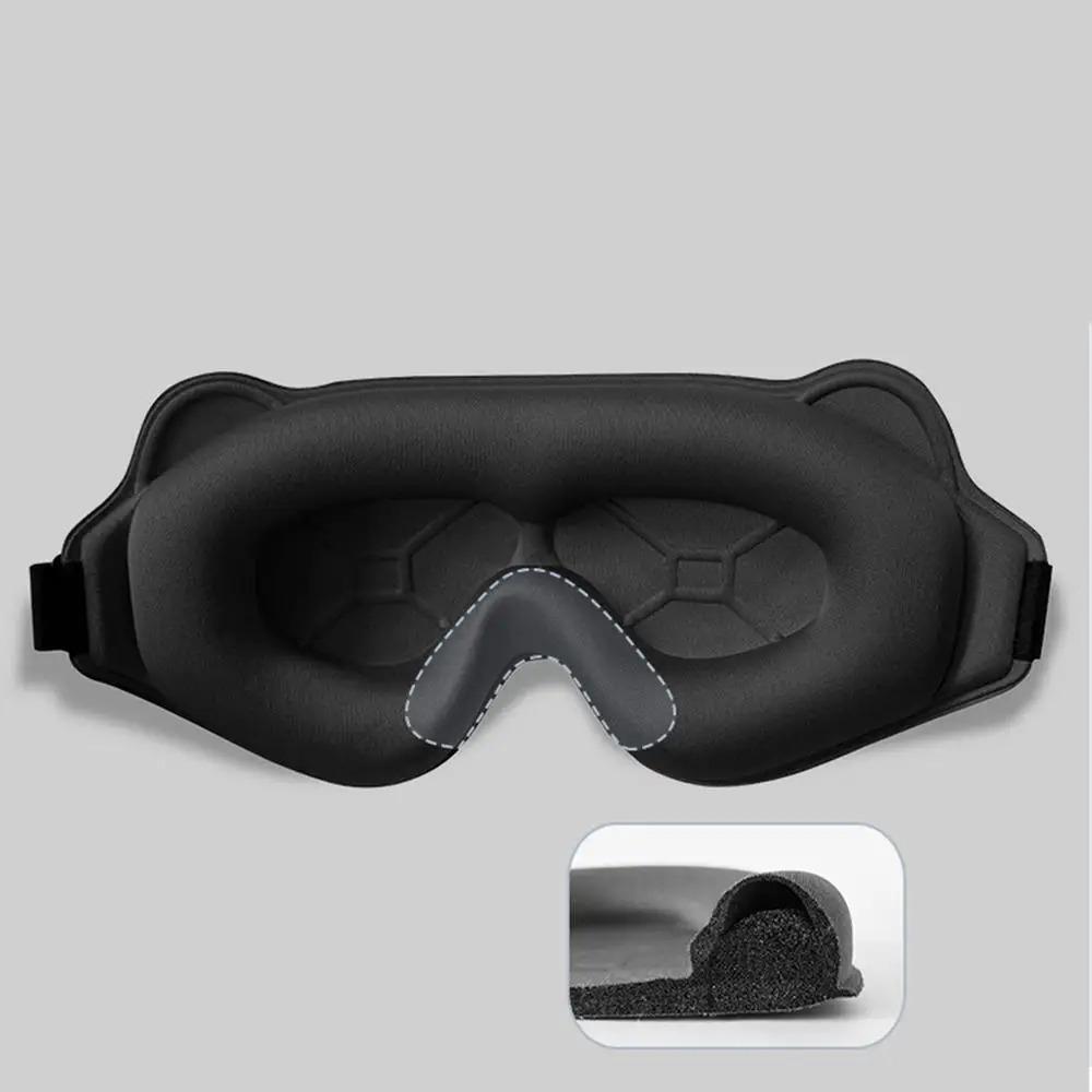 Breathable Light Blocking Eyeshade Deepened Groove Design Eye Cover Blockout Sleep Eye Mask  Night