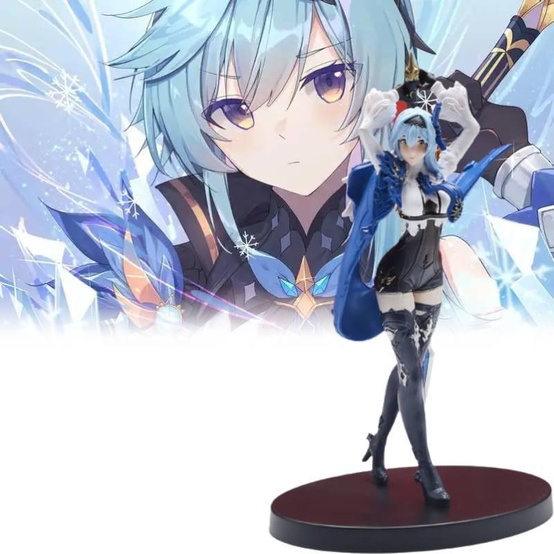 Genshin Eula Impact Фигурка Игровая Мультяшная Модель Игрушки Статуэтка Рождественские Подарки