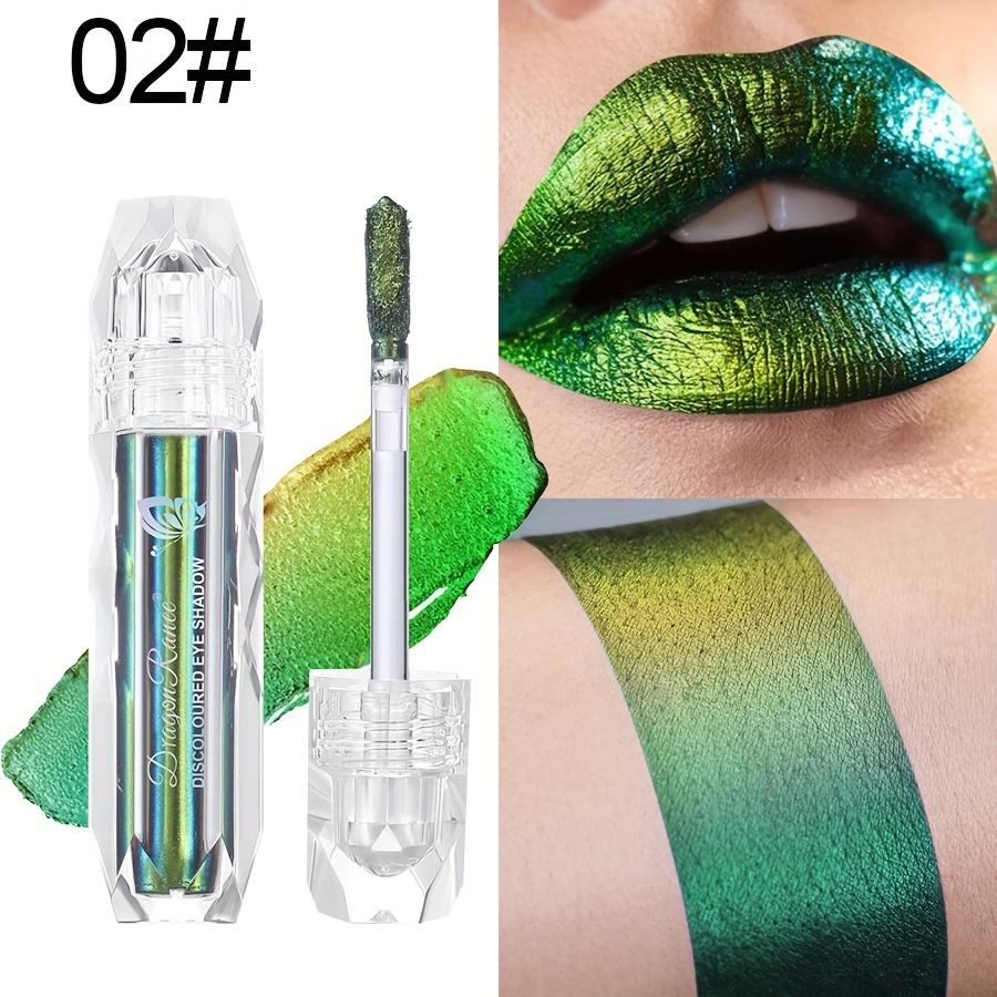 9-цветный металлический блеск для губ с эффектом хамелеона Lip Glzae High Shine Стойкая губная помада коралловых тонов для сценического и хеллоуинского макияжа