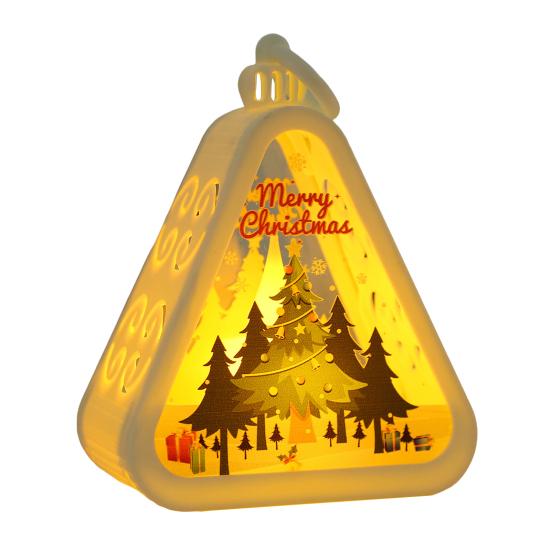 Рождественский ретро ночник винтажные атмосферные ветровые огни светящиеся оконные настольные украшения для спальни