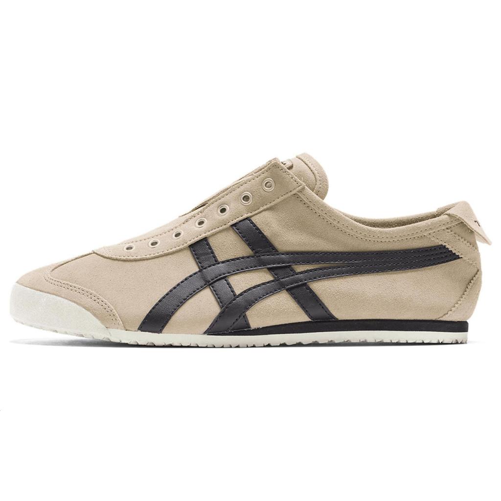 ONITSUKA TIGER Mexico 66 Slip-On Canvas Comfortable Versatile Sports Non-Slip Wear-Resistant Low-Top Casual Shoes Unisex Sneaker 1183B782-202