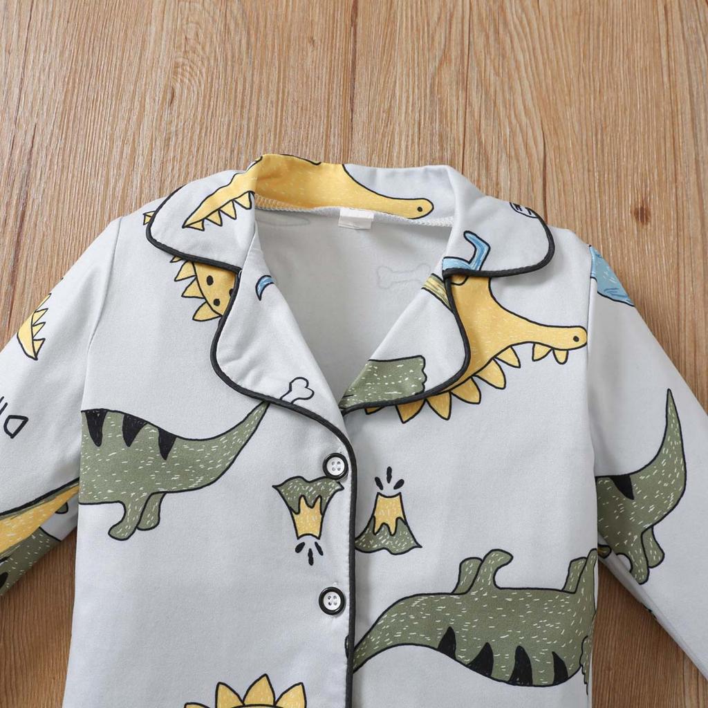 Детский повседневный минималистичный комплект для отдыха с длинным рукавом