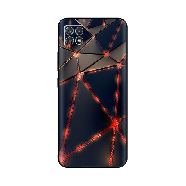 Чехол для Samsung A22, силиконовый мягкий чехол из ТПУ для телефона Samsung Galaxy A22 5g 4g Galaxya22 A 22, защитный бампер с цветочным принтом