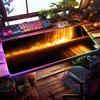 Космическая Мышь Черная Дыра Коврик для Мыши RGB Игровой Коврик для Мыши Настольный Коврик HD Геймерский Большой LED Подсветкой XXL Коврики для Мыши