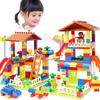 89PCS Big Size Slide Blocks City House Roof Big Particle Building Block Castle Brick Toys For Kids